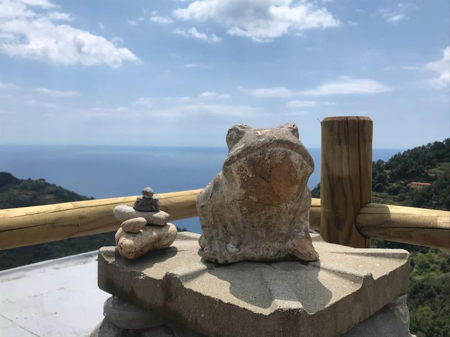 Villa La Finestra Sul Mare A Drignana Vernazza Exterior foto